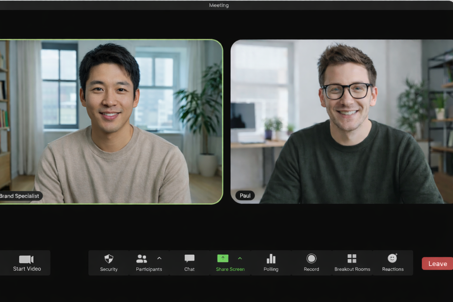 Call with Brand Specialist